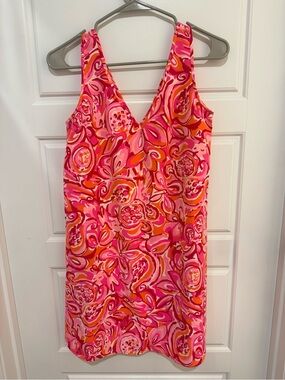 Lilly Pulitzer Pink & Orange Floral Mini Dress